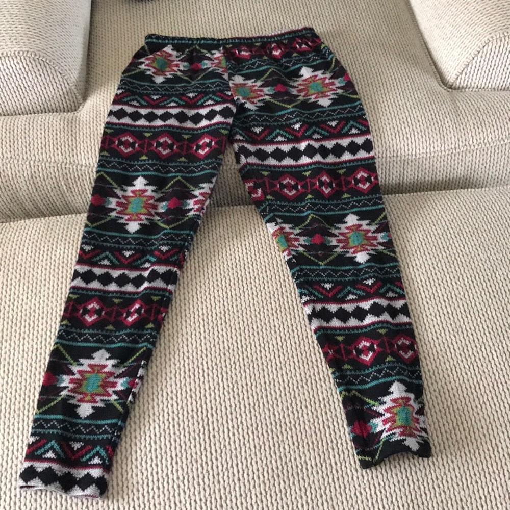 Fleece lined leggings